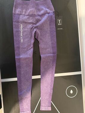 1st Phorm Women's Purple High-Waist Leggings